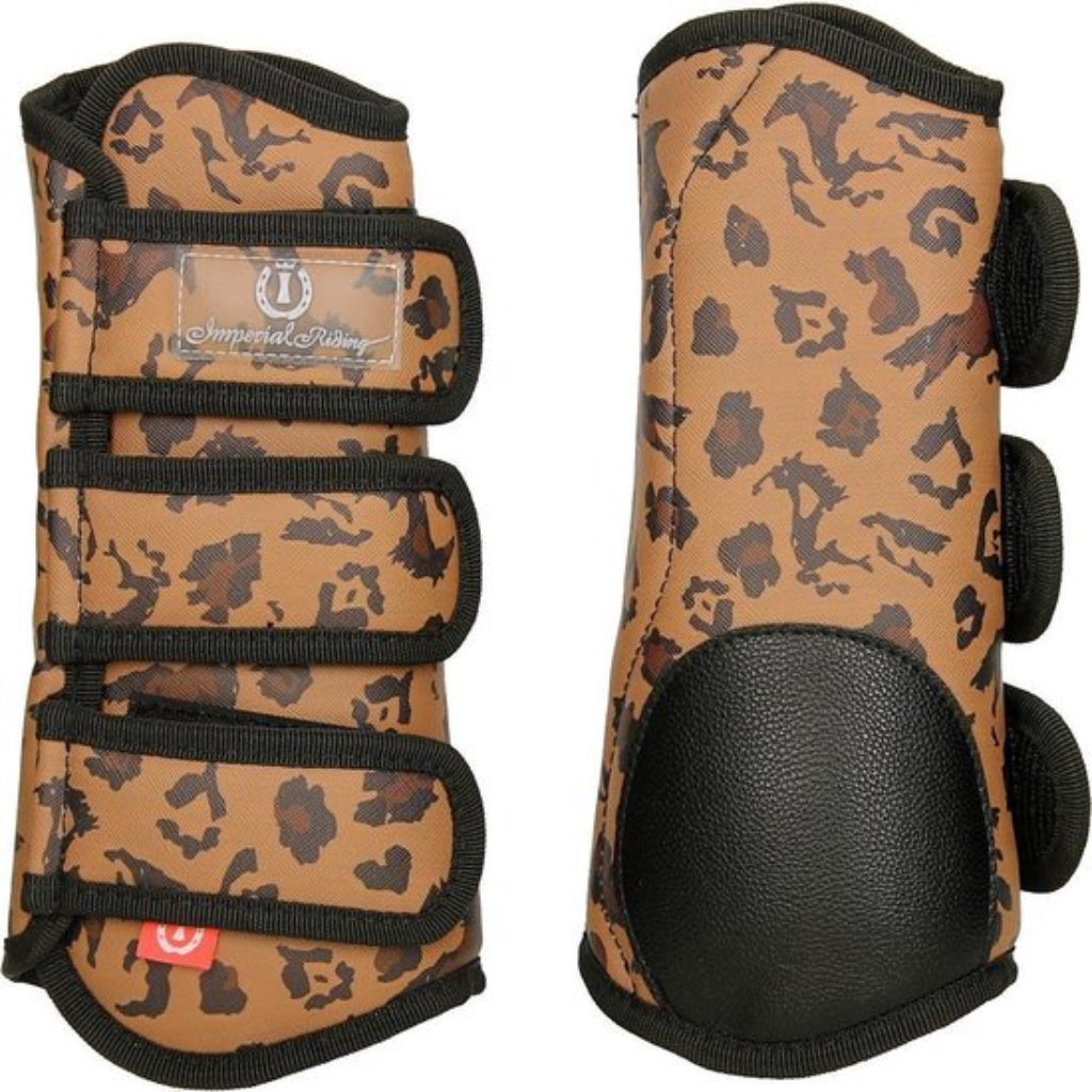 Imperial Riding Beenbeschermers Love Your Life Panter Beige pony