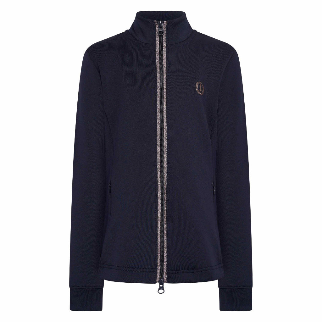 Imperial Riding KIDS Tech cardigan IRHIzzy Sun Navy 128