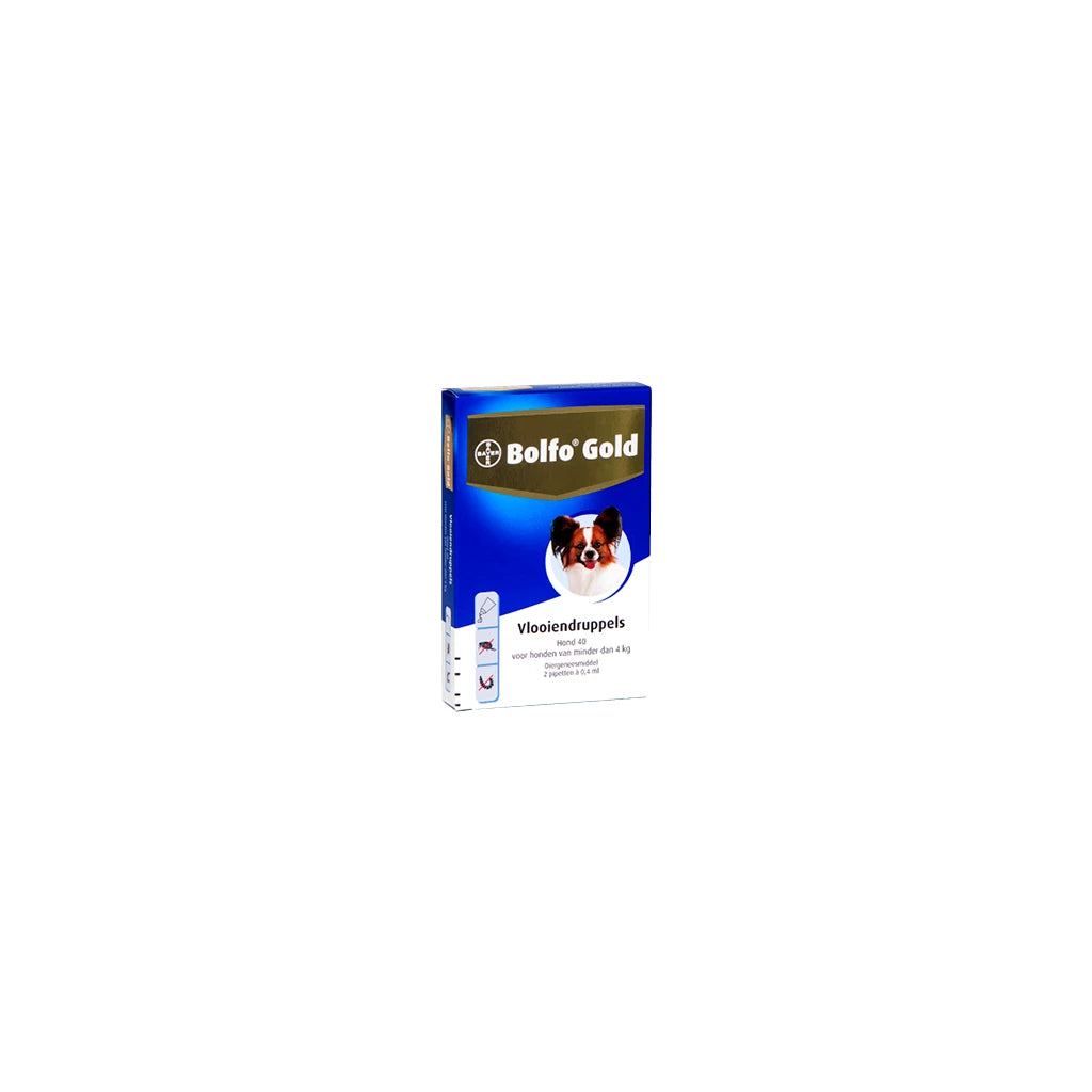 Bolfo Gold Hond 40 mg (2 st.)