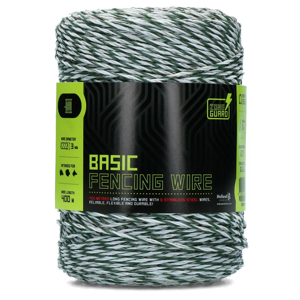Zoneguard Basic Afrasteringsdraad 3 mm 400 m