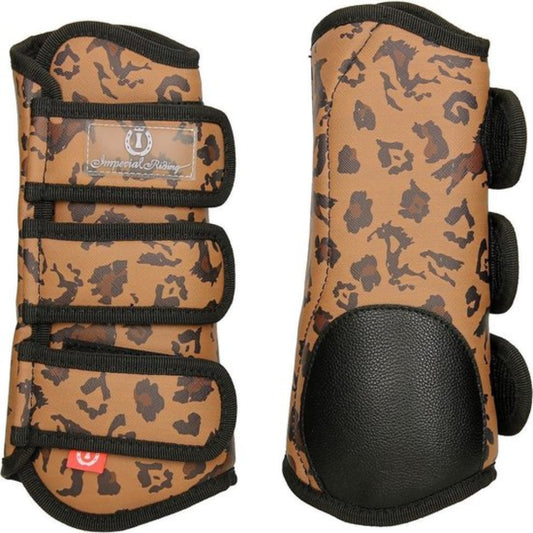 Imperial Riding Beenbeschermers Love Your Life Panter Beige pony