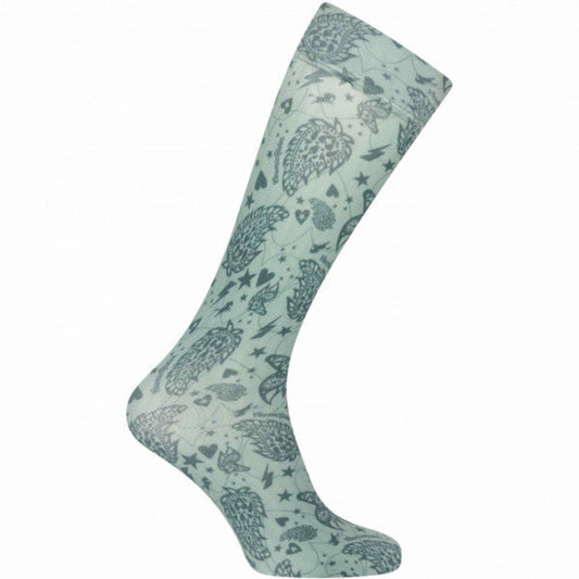 Imperial Riding Laarzensokken IRHCosmic Kleurrijk Sage Green 35-38