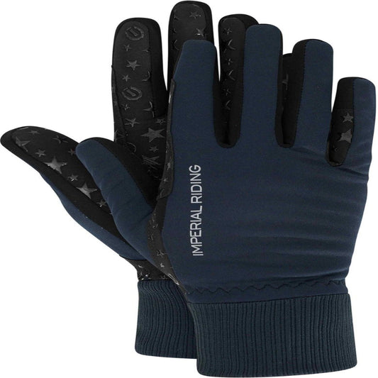 Imperial Riding Handschoen Sporty Glow Navy 6jr