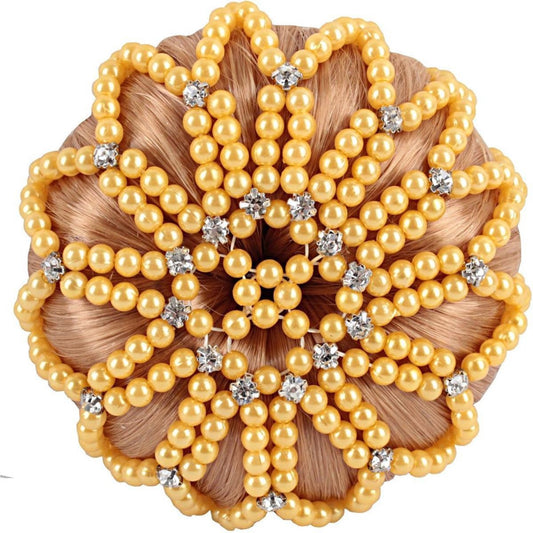 Horka Haarnet de Luxe Goud met Strass