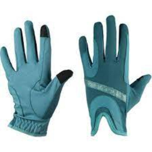 Horka handschoenen Summer Met Sparkle Blue Coral M