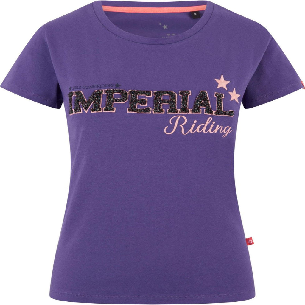 Imperial Riding T-shirt Fancy2 Royal Purple L
