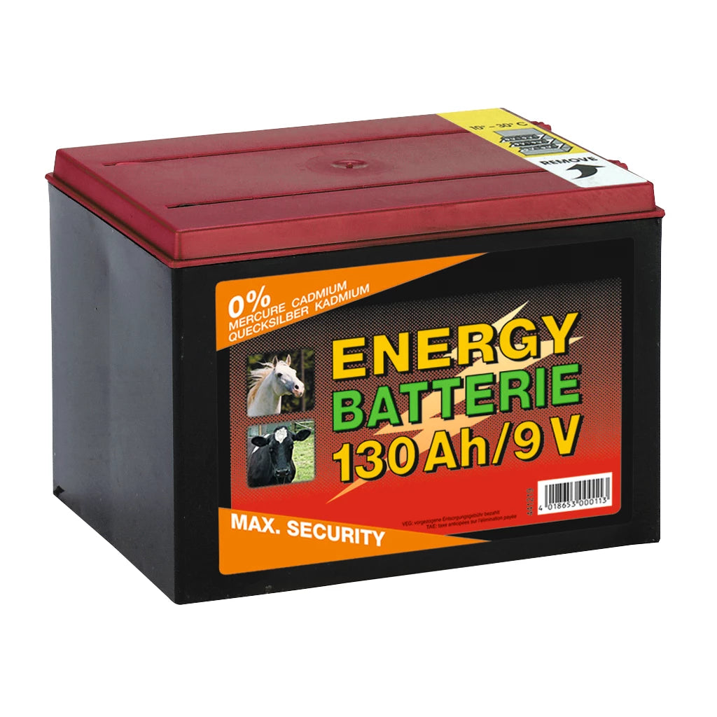 Batterij EG super 9V / 55Ah (H11,5 x L16,5 x B11,2 cm) 130 Ah