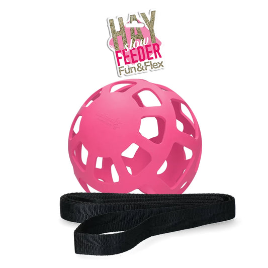 Hay Slow Feeder Fun & Flex Roze