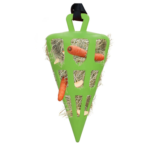 Hay Slow Feeder Fun & Flex Carrot Groen