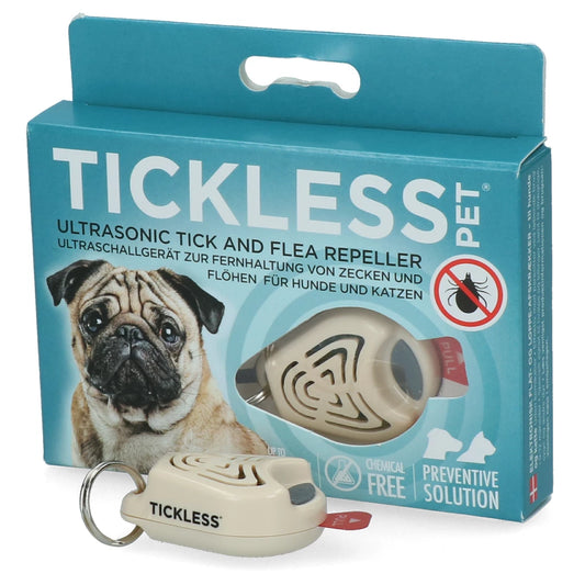 Tickless Pet minimaal 6 maanden bescherming Beige