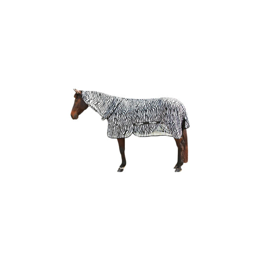 Vliegendeken Zebra incl. nekdeel 195 cm