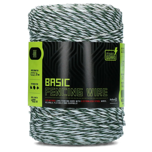 Zoneguard Basic Afrasteringsdraad 3 mm 400 m