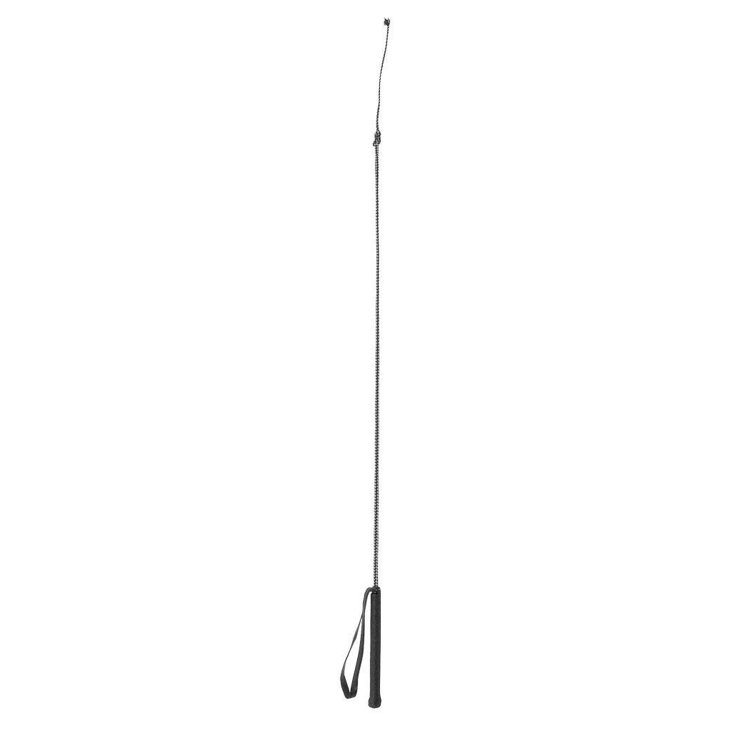 Rijzweep fiber 90cm zwart