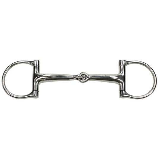 D-Trens RVS Enkelgebroken 14,5 cm