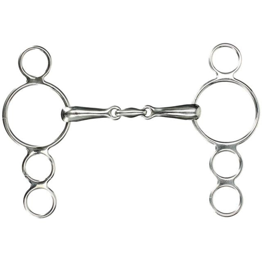 Pessoabit 3Rings Dubbelgebroken 12,5 cm